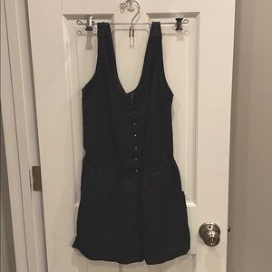 Black Ali & Kris silk romper